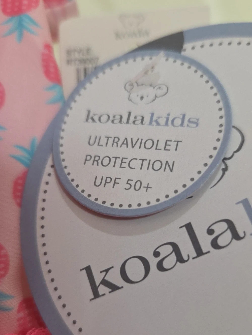 Koala Kids Toddler Pink Pineapple Swimsuit